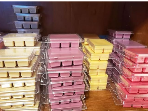 Clamshell Wax Melts - Romantic & Floral – Elegant Floral Blends for Gifting & Everyday Luxury