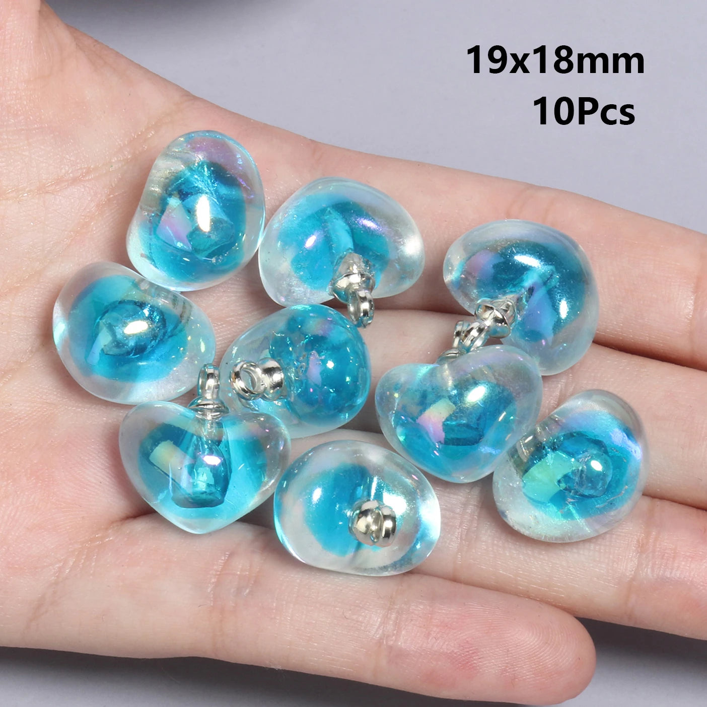 10pcs/lot 20x17.5mm Multicolor Acrylic Charms Star Charms Pendant for Jewelry Making Diy Keychain Bracelet Necklace Accessories