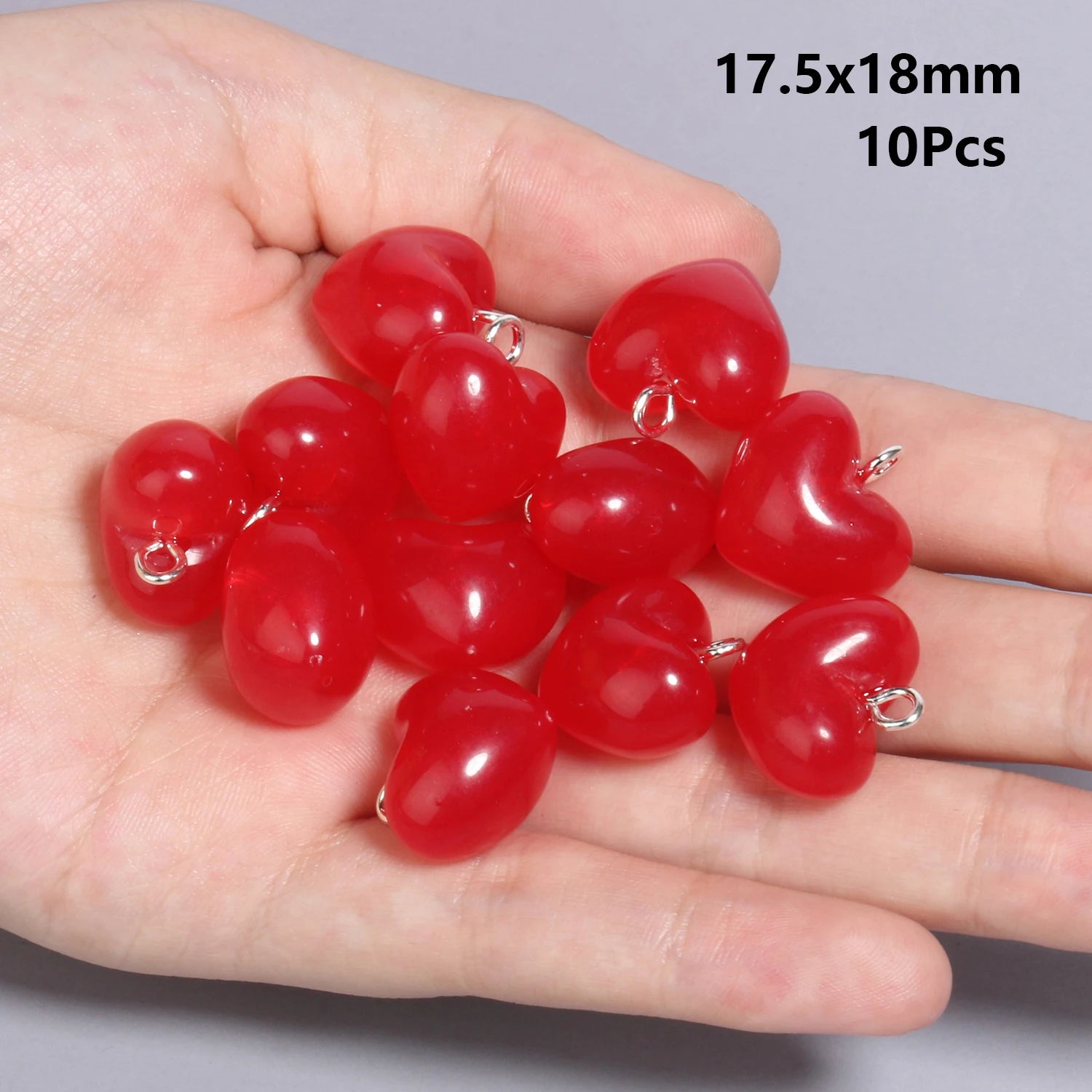 10pcs/lot 20x17.5mm Multicolor Acrylic Charms Star Charms Pendant for Jewelry Making Diy Keychain Bracelet Necklace Accessories