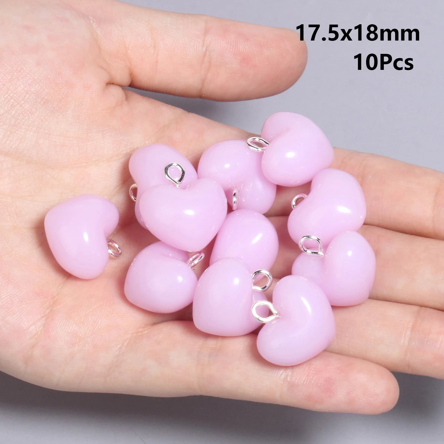10pcs/lot 20x17.5mm Multicolor Acrylic Charms Star Charms Pendant for Jewelry Making Diy Keychain Bracelet Necklace Accessories