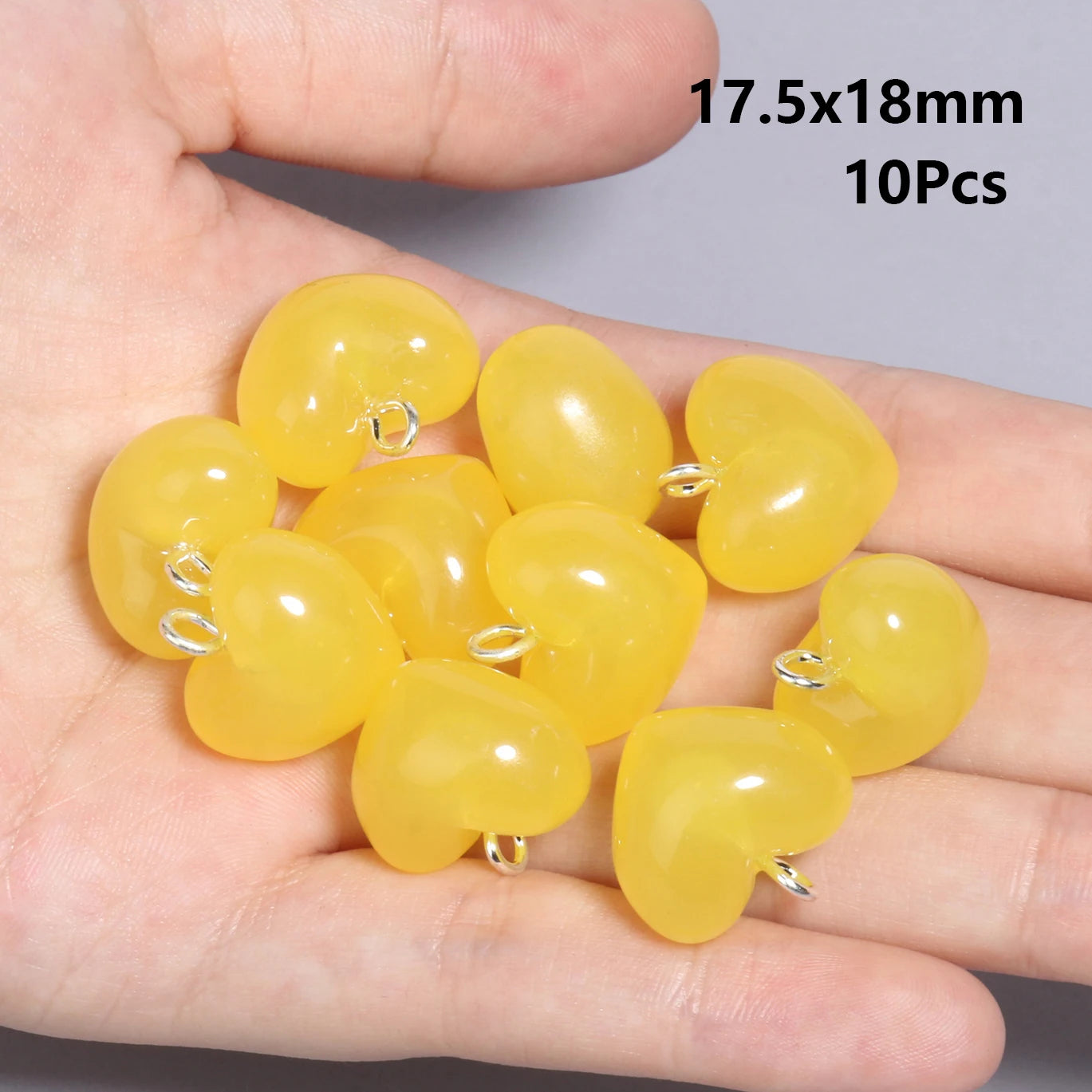 10pcs/lot 20x17.5mm Multicolor Acrylic Charms Star Charms Pendant for Jewelry Making Diy Keychain Bracelet Necklace Accessories