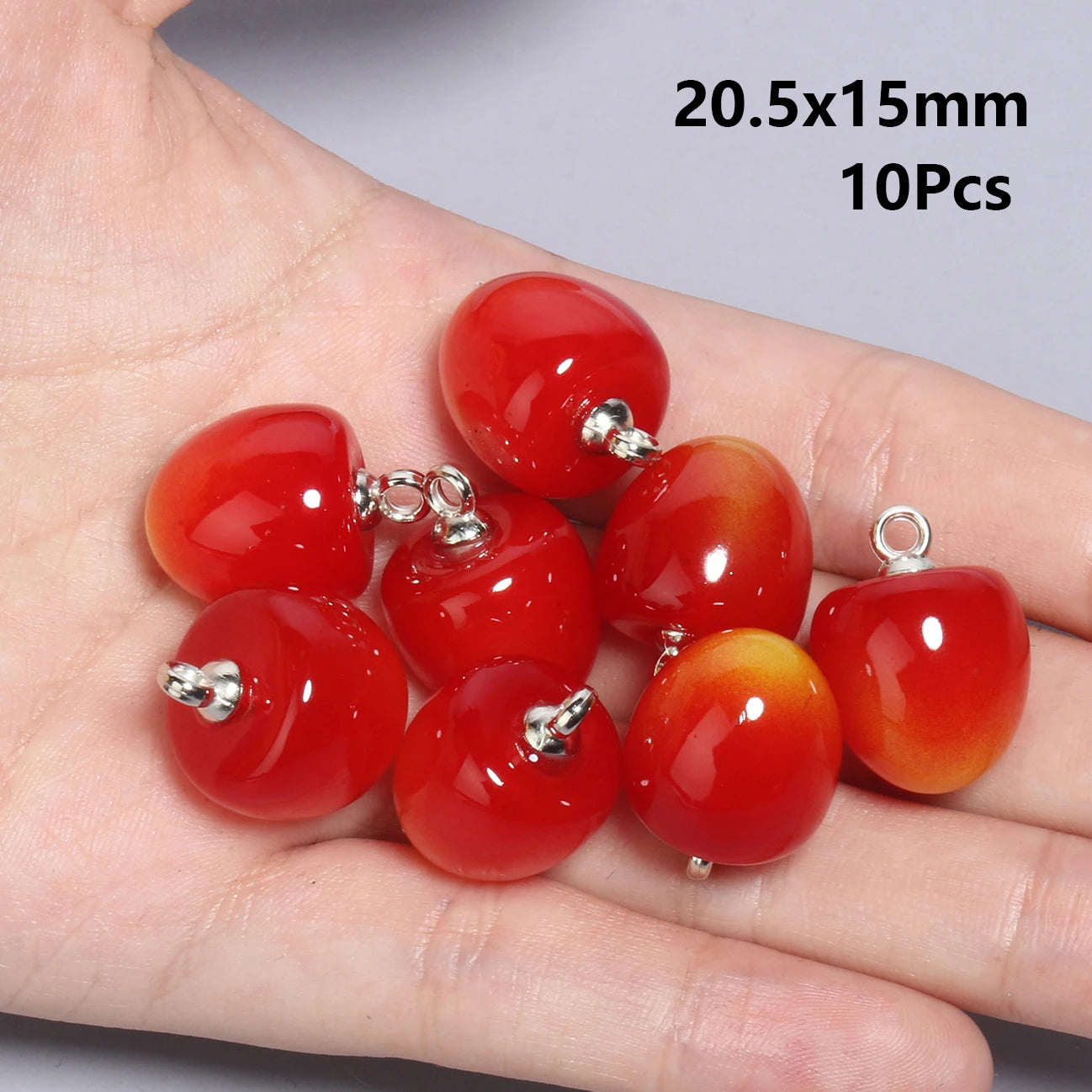 10pcs/lot 20x17.5mm Multicolor Acrylic Charms Star Charms Pendant for Jewelry Making Diy Keychain Bracelet Necklace Accessories
