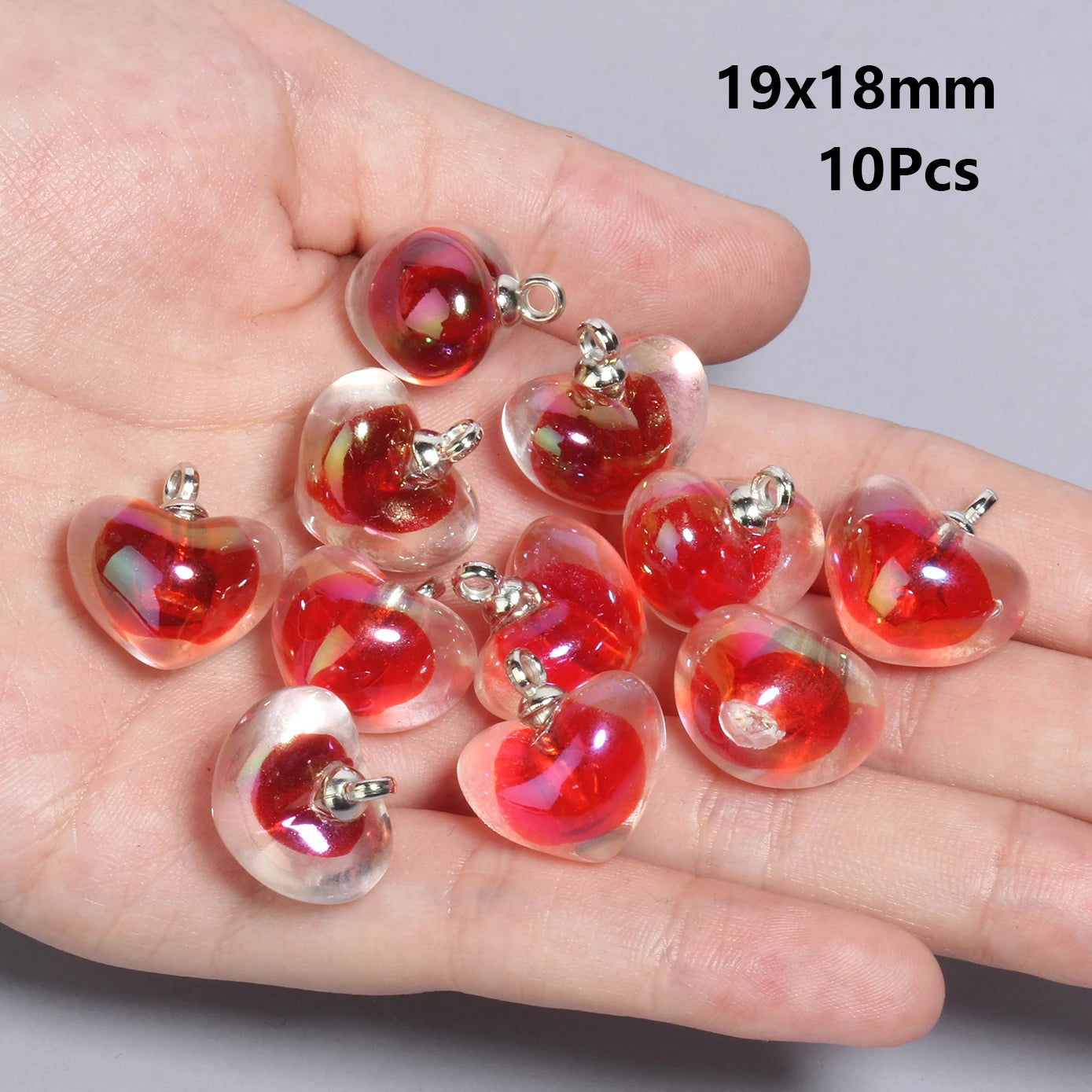 10pcs/lot 20x17.5mm Multicolor Acrylic Charms Star Charms Pendant for Jewelry Making Diy Keychain Bracelet Necklace Accessories