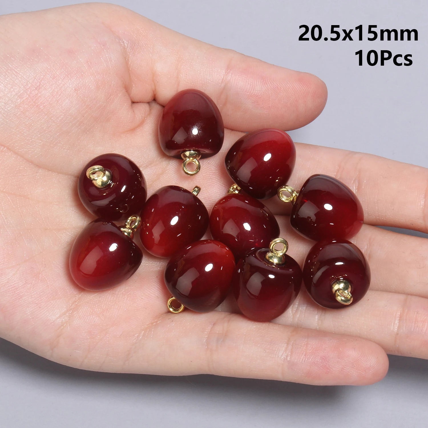 10pcs/lot 20x17.5mm Multicolor Acrylic Charms Star Charms Pendant for Jewelry Making Diy Keychain Bracelet Necklace Accessories