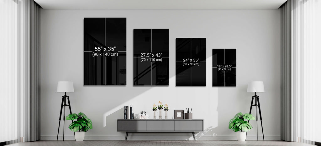 Intimacy Glass Wall Art  || Designer Collection