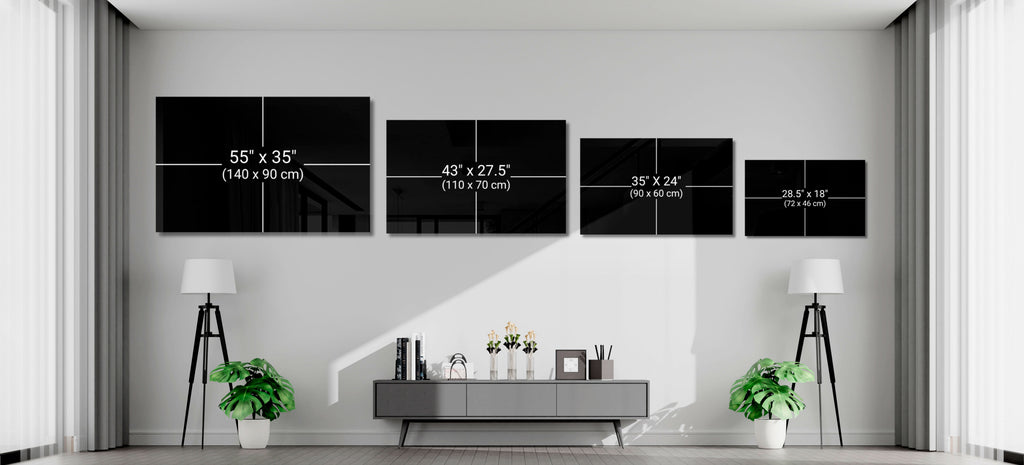 Intimacy Glass Wall Art  || Designer Collection