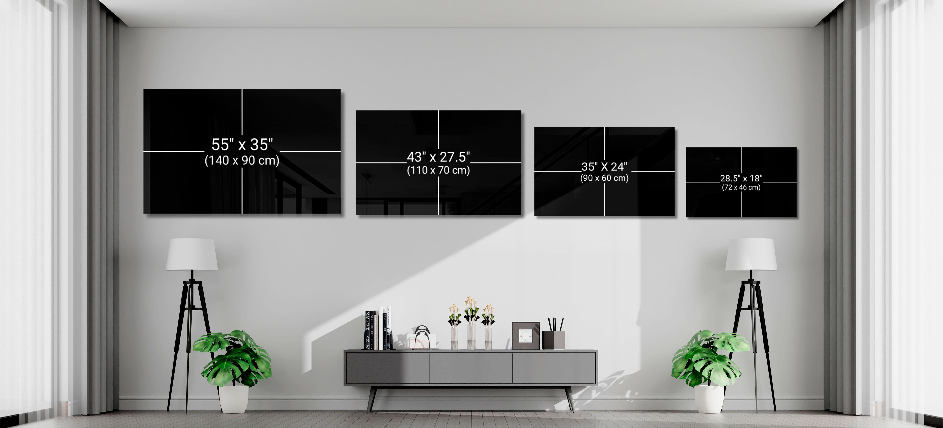Intimacy Glass Wall Art  || Designer Collection